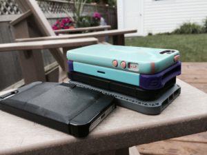 Thickness difference between the Wally and oner slim cases