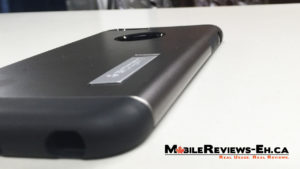 Spigen Slim Armor Review - Buttons on the case sit flush with the edge