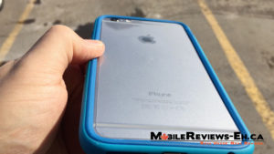 Minor damage from extreme screen protector test - RhinoShield Crash Guard Review
