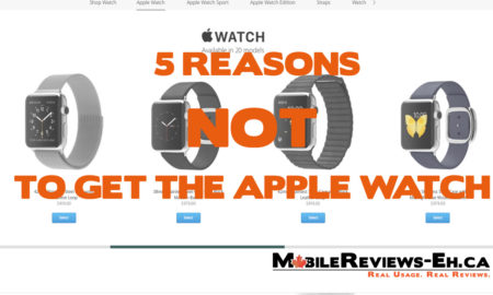 5 Reasons NOT to get the Apple Watch