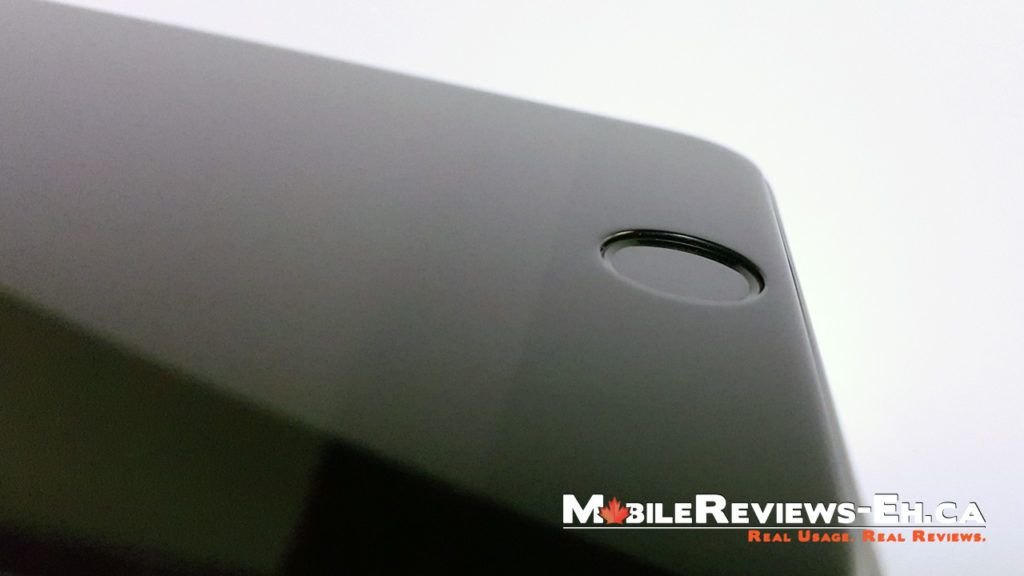 Cinder Screen Protector Review - Rounded edges reduces chipping