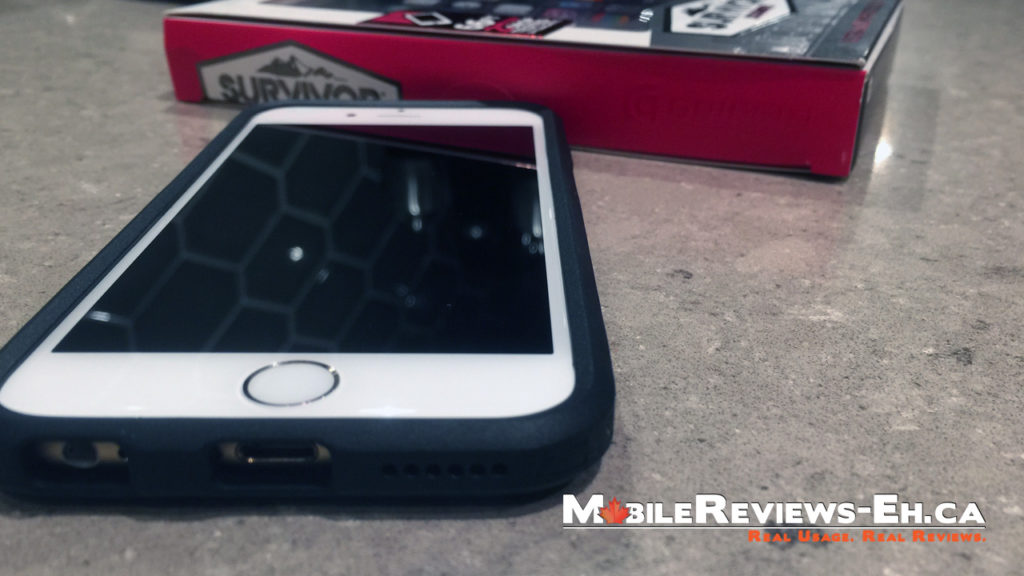 Griffin Journey Review - iPhone 6 - Low edges