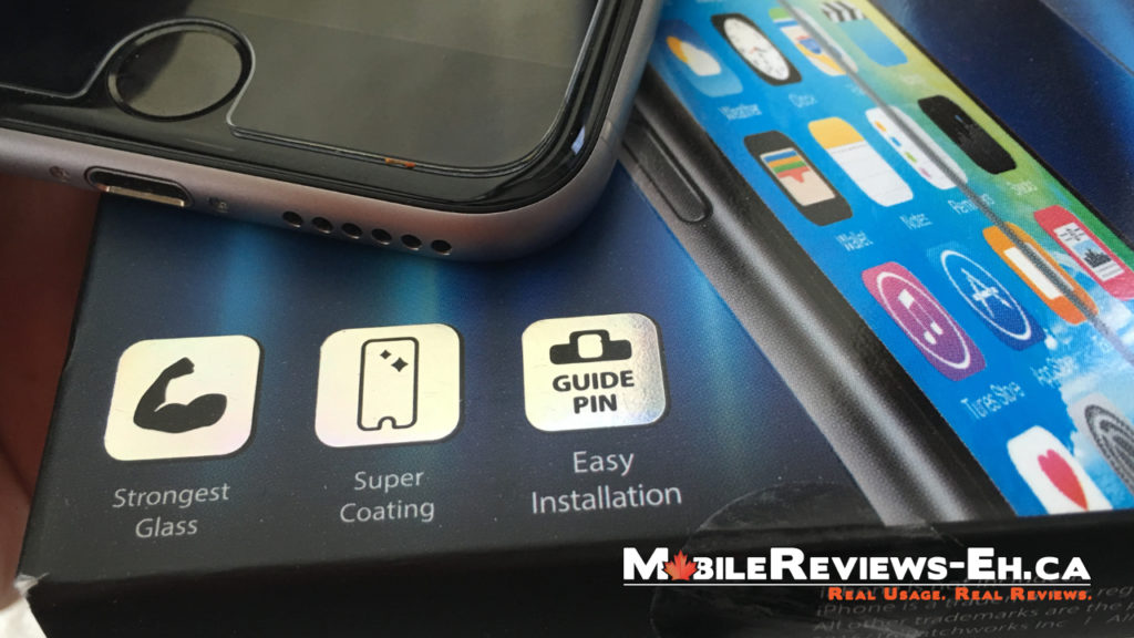 Glass Screen Protector ITG Silicate Review - Guide Pin does make it easier