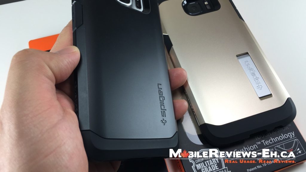 Spigen Tough Armor Galaxy S7 Review - Soft Rubber vs slick back