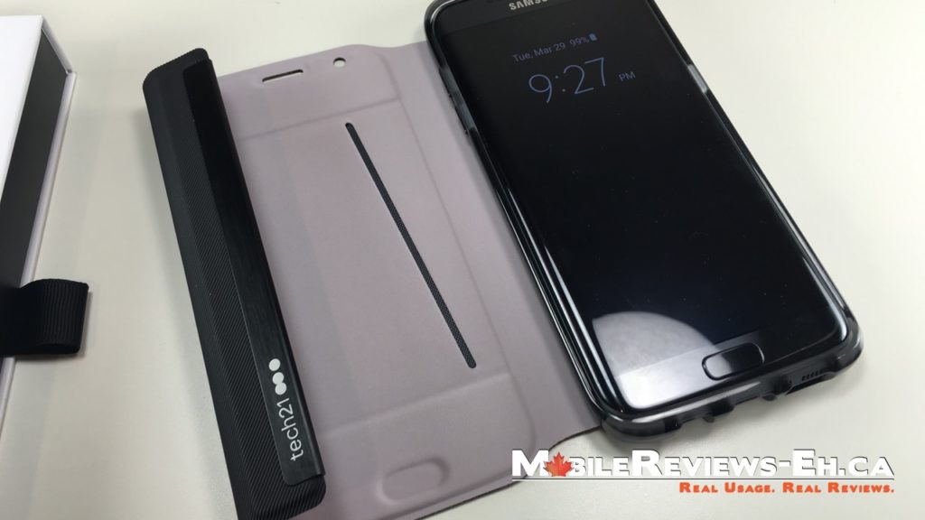 Tech 21 Evo Wallet Galaxy S7 Review - Single card slot