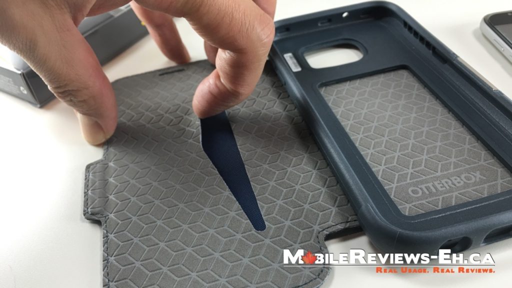 Otterbox Strada Review - Samsung Galaxy S7 - Card slot