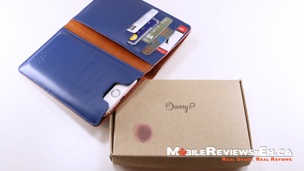 Danny P Leather Wallet Review - Card capacity - iPhone 6s