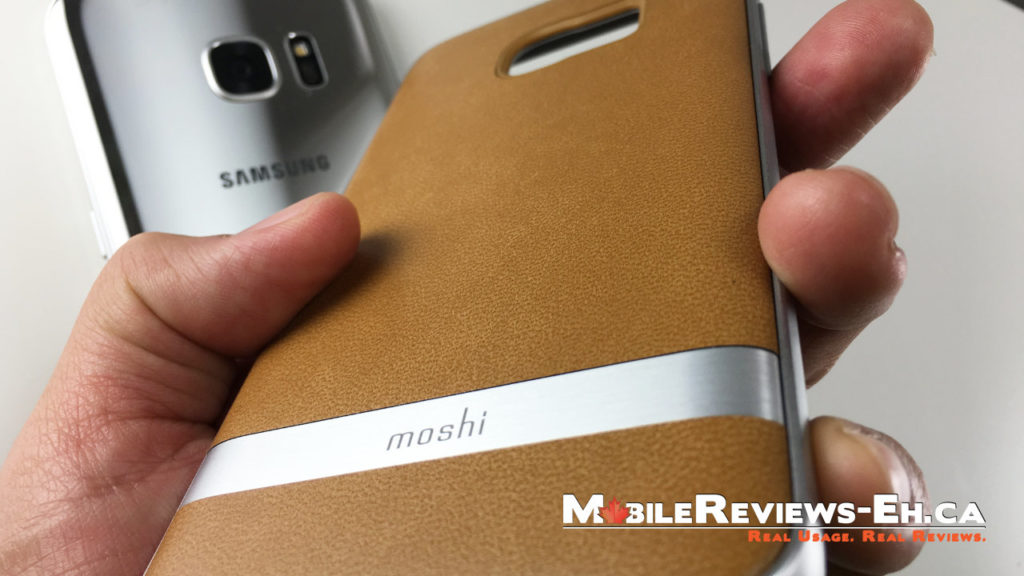 Moshi Napa Galaxy S7 Review - Leather back