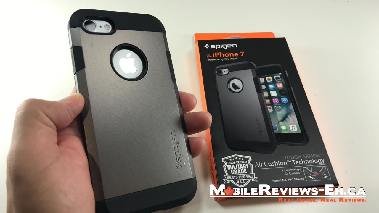 wit Gelijk Bereiken Spigen Tough Armor iPhone 7 Review - iPhone cases (Video Review) - Mobile  Reviews Eh