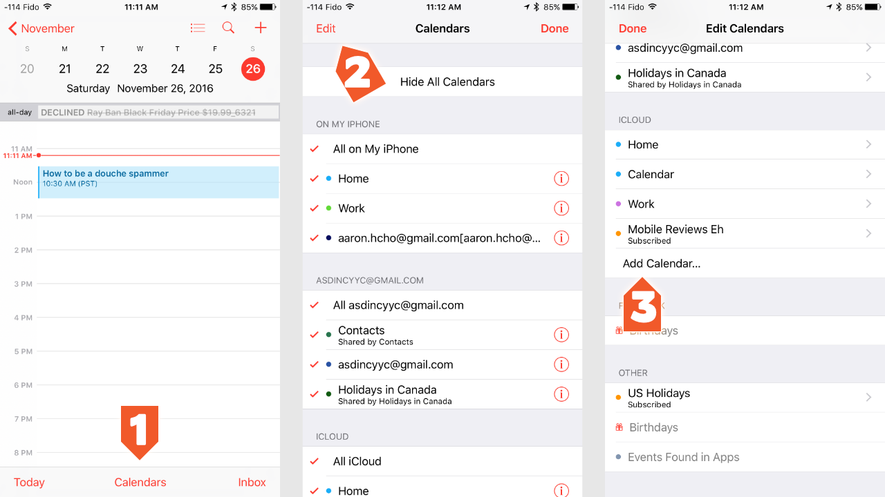 4 Tips to get rid of Spam Calendar Invites on iOS, MacOS and OS X