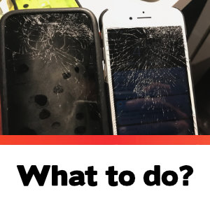 What to do with a broken smartphone screen? Here's 3 Tips to help you out!