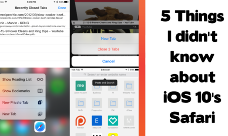 5 Things we didn't know about iOS 10's Safari