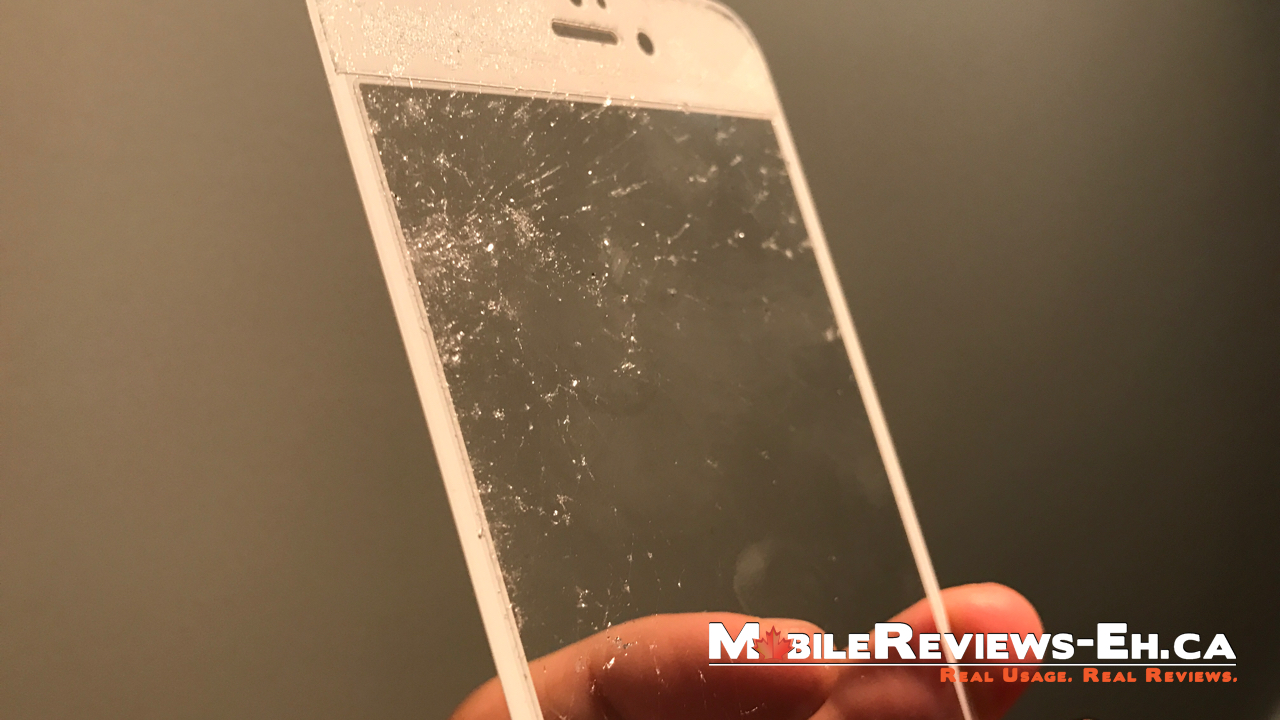 Don't take it off - What to do with your broken smartphone screen