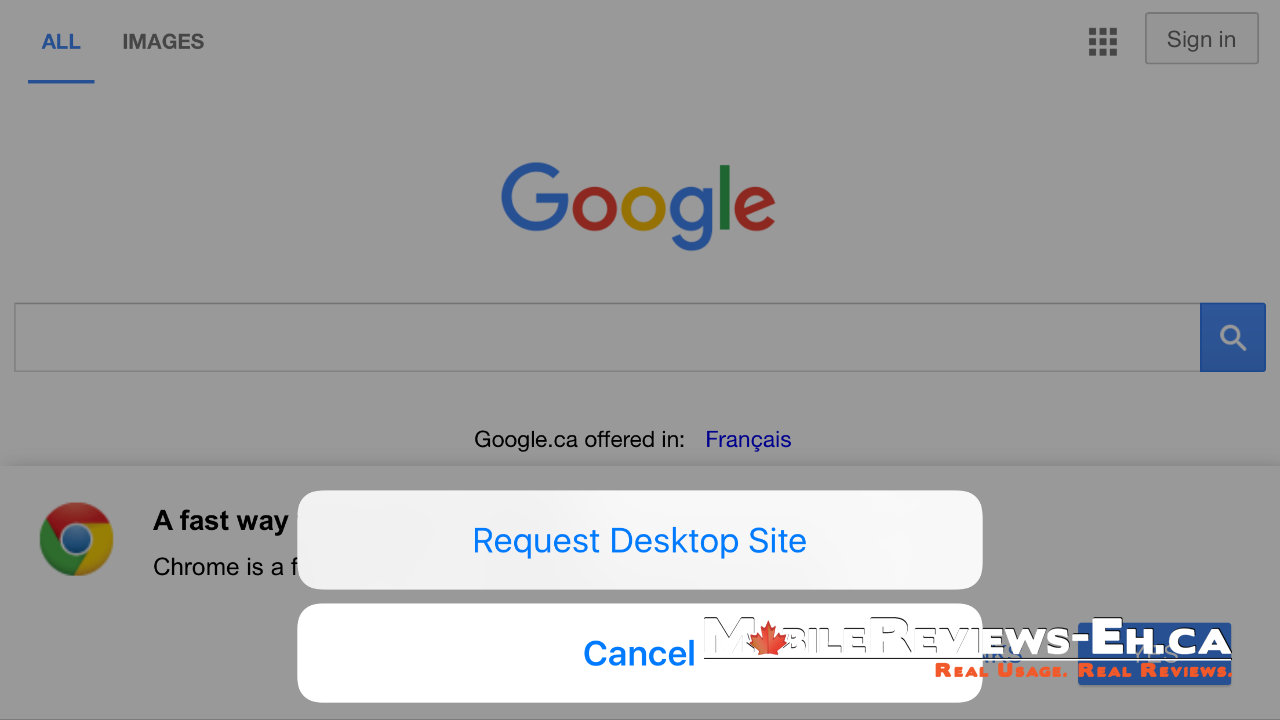 Request Desktop Site - iOS 10 Safari Tips & Tricks