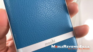 Vegan leather back - Moshi Napa iPhone 7 Review