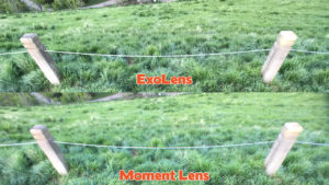 Grass comparison - Exo Lens Review