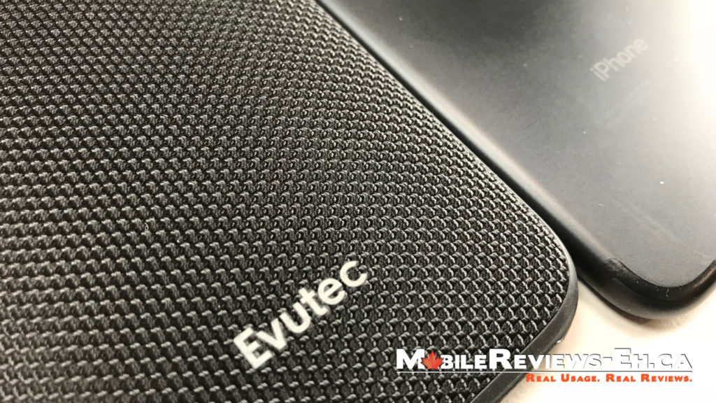 Ballistic Nylon back - Evutec Aergo iphone 7 Review