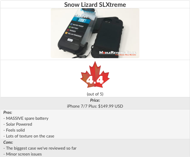 Snow Lizard SLXtreme iPhone 7 Review