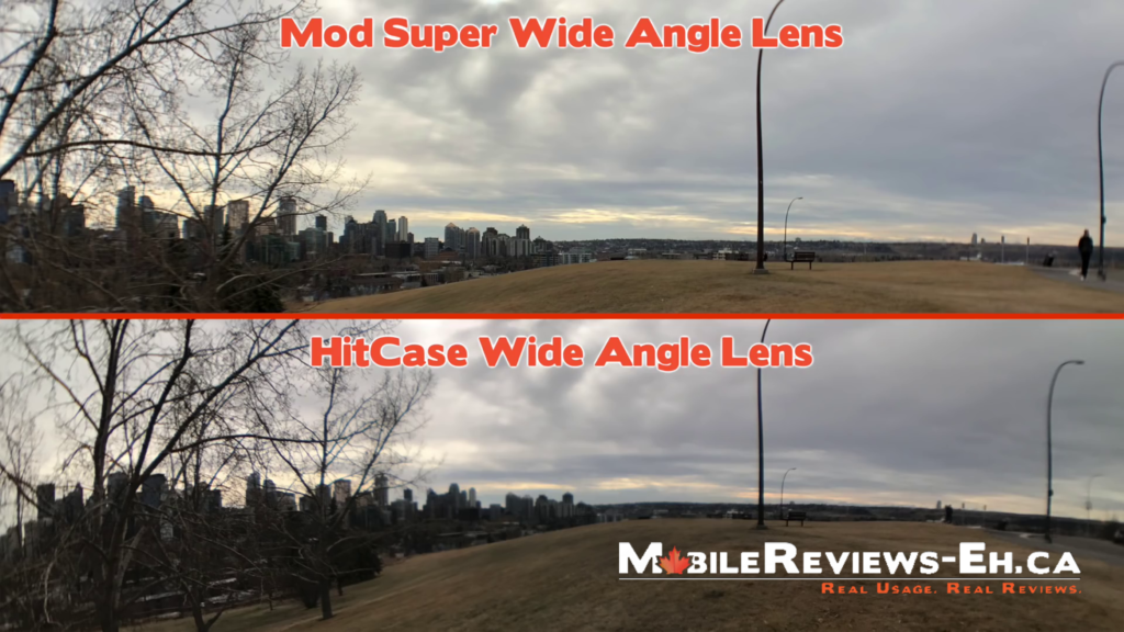 Mod vs Hitcase Super Wide Lens Comparison - RhinoShield Mod Review