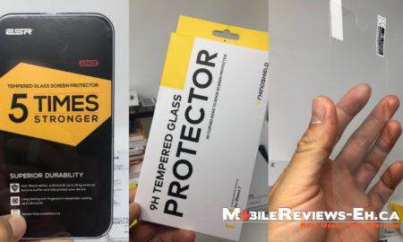 Screen Protector Comparison - iphone X