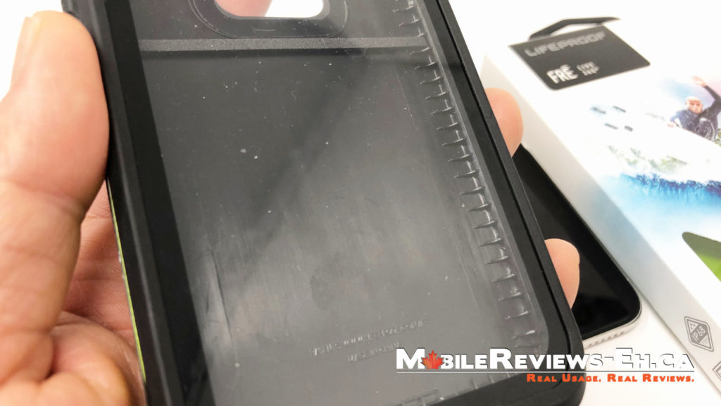 Screen protector may scratch - LifeProof Fre iPhone X Review