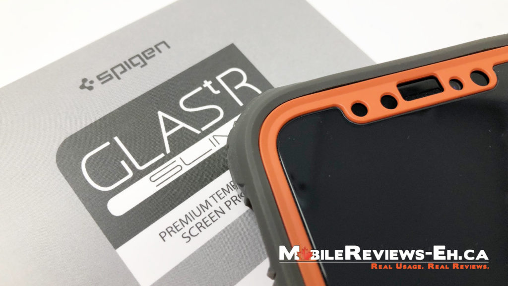 Screen Protector Fit - Spigen Pro Guard:Spigen Reventon iPhone X Review
