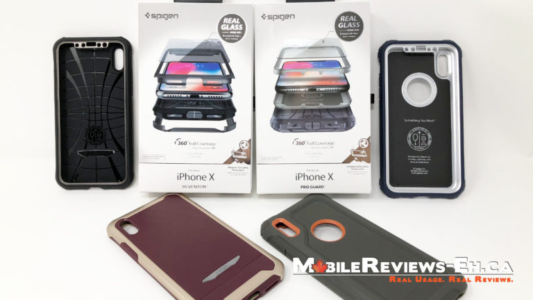 The BEST iPhone X Cases To-Date - Spigen Reventon and Spigen Pro Guard