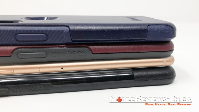 Case Sizes - Otterbox Symmetry vs Commuter vs Statement vs Defender vs Pursuit iPhone X case comparison
