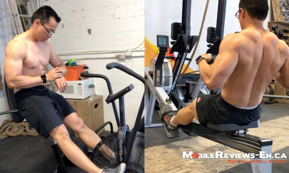 apple watch indoor rowing