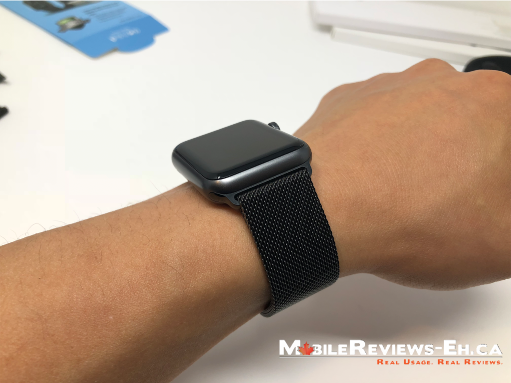 space black milanese loop review