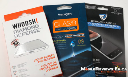 Liquid Glass Screen Protector Reviews - Diamond Defense vs Spigen Glastr vs CrystalTech Nano