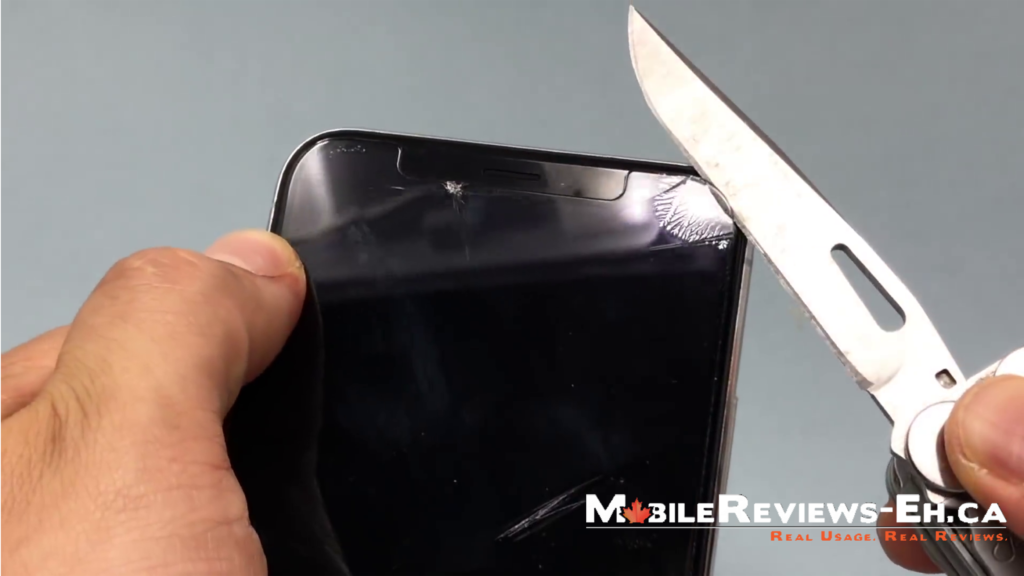15++ White dome screen protector