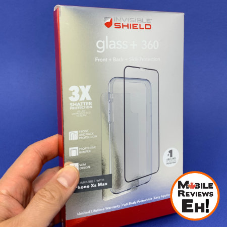 Zagg InvisibleShield Glass+360