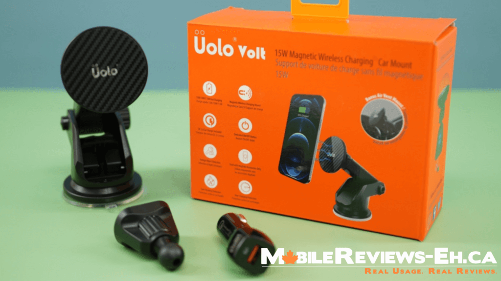 Product image of Uolo Volt 15W Magnetic Wireless Car Mount